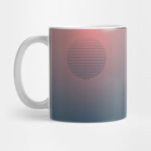 The sky over Mars Mug